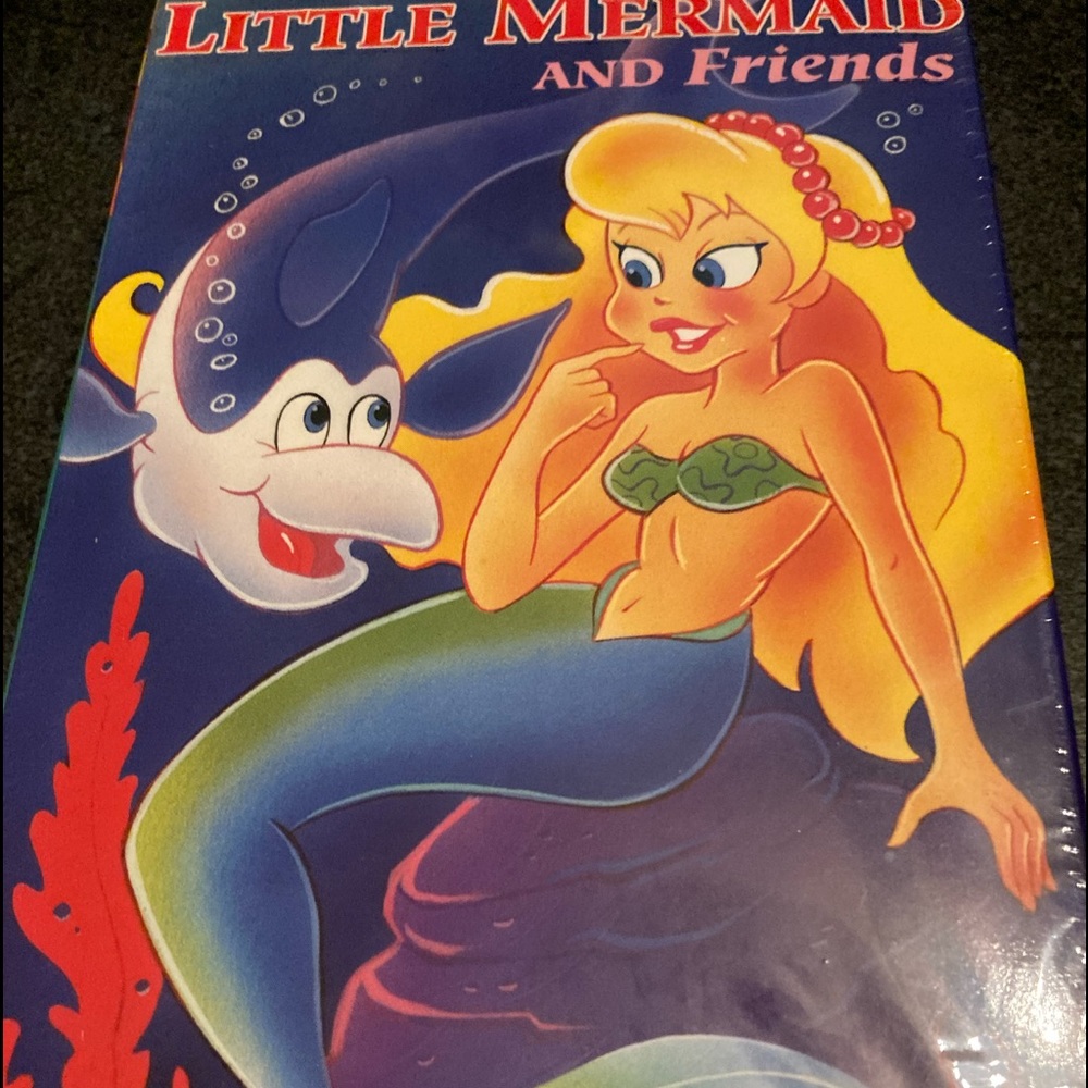 Little Mermaid and friends Vhs made in USA